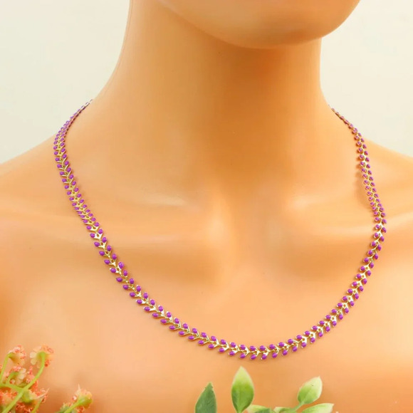 "New Beautiful Design Necklace Chain for Women/Girls, Gift, N641 - Picture 6 of 10